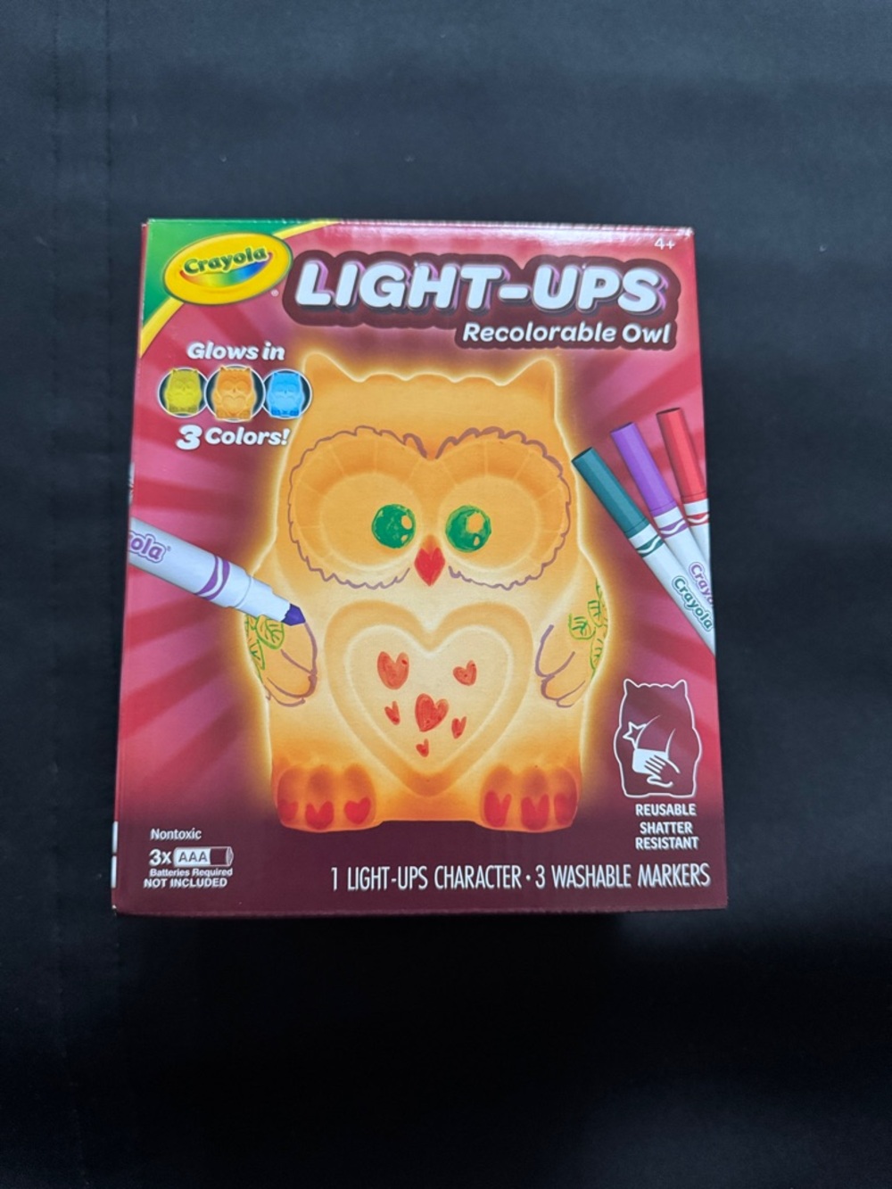 Crayola Light-Ups Recolorable Owl